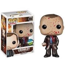 Supernatural: Crowley (Blood Spatter) (Metallic) (Convention Exclusive) - Pop! Vinyl - Funko card