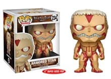 Attack on Titan: Armored Titan Super Sized 6" - Pop! Vinyl - Funko card