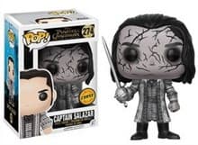 Pirates of the Caribbean: Dead Men Tell No Tales: Captain Salazar (Ghost) (Chase) - Pop! Vinyl - Funko card