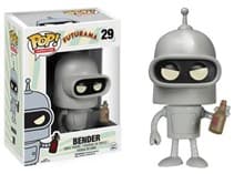 Futurama: Bender - Pop! Vinyl - Funko card