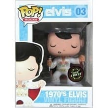 Elvis: 1970's Elvis (Glow in the Dark) (Limited Edition Chase) - Pop! Vinyl - Funko card
