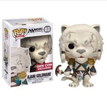 Magic the Gathering: Ajani Goldmane (Flocked) (Gen Con Exclusive) - Pop! Vinyl - Funko card