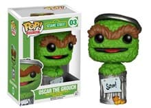 Sesame Street: Oscar the Grouch - Pop! Vinyl - Funko card