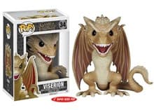 Game of Thrones: Viserion Super Sized 6" - Pop! Vinyl - Funko card