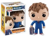 Doctor Who: The Tenth Doctor with Hand - Pop! Vinyl - Funko card