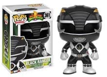 Mighty Morphin Power Rangers: Black Ranger - Pop! Vinyl - Funko card