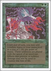 Channel - Revised Edition - Magic: The Gathering card