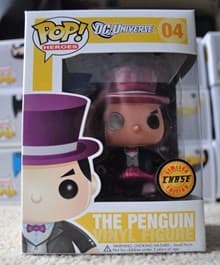 Batman: The Penguin (Metallic) (Limited Edition Chase) - Pop! Vinyl - Funko card