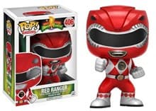 Mighty Morphin Power Rangers: Red Ranger - Pop! Vinyl - Funko card