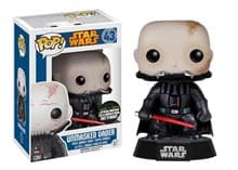 Star Wars: Unmasked Darth Vader (Bobble-Head) - Pop! Vinyl - Funko card