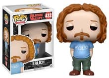 Silicon Valley: Erlich - Pop! Vinyl - Funko card