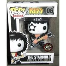 KISS: The Starchild (Glow in the Dark) (Limited Edition Chase) - Pop! Vinyl - Funko card