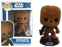 Star Wars: Chewbacca (Bobble-Head) (Flocked) (Limited Edition) (SDCC Exclusive) - Pop! Vinyl - Funko card