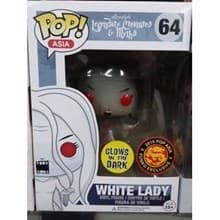 Legendary Creatures and Monsters: White Lady (Bloody) (Limited Edition Chase) (Glow in the Dark) - Pop! Vinyl - Funko card