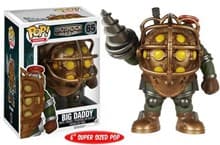 Bioshock: Big Daddy Super Sized 6" - Pop! Vinyl - Funko card