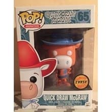 Hanna-Barbera: Quick Draw McGraw (Orange) (Limited Edition Chase) - Pop! Vinyl - Funko card