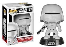 Star Wars: First Order Snowtrooper (Bobble-Head) - Pop! Vinyl - Funko card