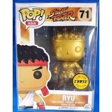 Street Fighter: Gold Ryu (Chase) (SDCC Exclusive) - Pop! Vinyl - Funko card