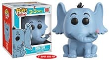 Dr. Seuss: Horton Super Sized 6" - Pop! Vinyl - Funko card