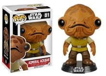 Star Wars: Admiral Ackbar (Episode VII Version) (Bobble-Head) - Pop! Vinyl - Funko card