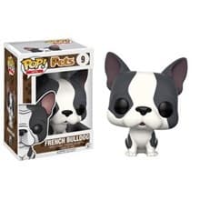 Pets: French Bulldog (Grey and White) - Pop! Vinyl - Funko card