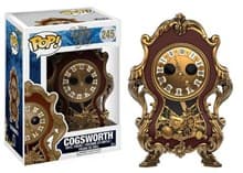 Beauty and the Beast: Cogsworth - Pop! Vinyl - Funko card