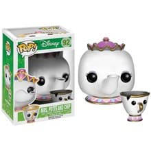 Beauty and the Beast: Mrs. Potts and Chip - Pop! Vinyl - Funko card