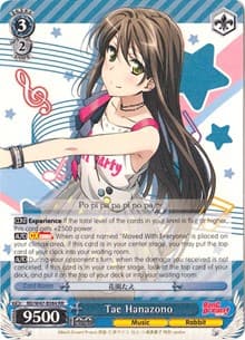Tae Hanazono - BanG Dream! - Weiss Schwarz card