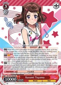 Kasumi Toyama - BanG Dream! - Weiss Schwarz card