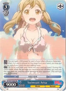 Swimsuit Arisa - BanG Dream! - Weiss Schwarz card