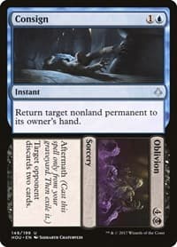 Consign // Oblivion - Hour of Devastation - Magic: The Gathering card
