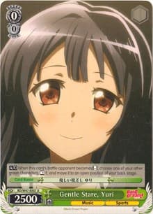 Gentle Stare, Yuri - BanG Dream! - Weiss Schwarz card
