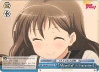 Moved With Everyone - BanG Dream! - Weiss Schwarz card