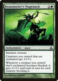 Beastmaster's Magemark - Guildpact - Magic: The Gathering card