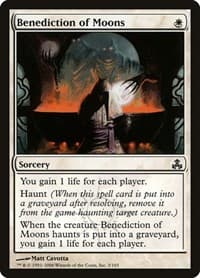 Benediction of Moons - Guildpact - Magic: The Gathering card