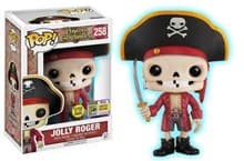 Disney: Disneyland Resort - Jolly Roger (Glow in the Dark) (Limited Edition) (SDCC 2017 Exclusive) - Pop! Vinyl - Funko card