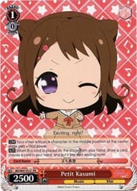Petit Kasumi - BanG Dream! - Weiss Schwarz card