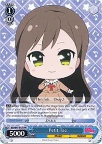 Petit Tae - BanG Dream! - Weiss Schwarz card