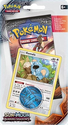 Burning Shadows Single Pack Blister [Komala] - SM - Burning Shadows - Pokemon card