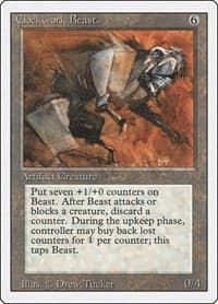 Clockwork Beast - Revised Edition - Magic: The Gathering card
