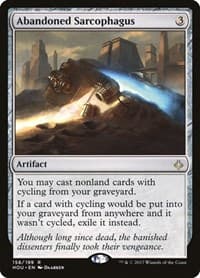 Abandoned Sarcophagus - Hour of Devastation - Magic: The Gathering card