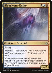 Bloodwater Entity - Hour of Devastation - Magic: The Gathering card