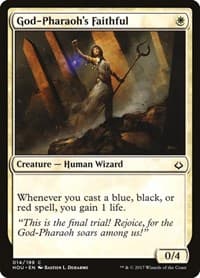 God-Pharaoh's Faithful - Hour of Devastation - Magic: The Gathering card