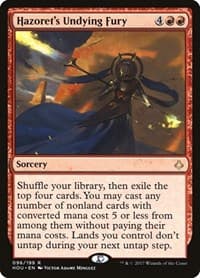 Hazoret's Undying Fury - Hour of Devastation - Magic: The Gathering card