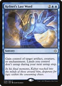 Kefnet's Last Word - Hour of Devastation - Magic: The Gathering card