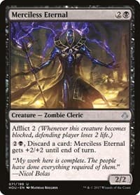Merciless Eternal - Hour of Devastation - Magic: The Gathering card