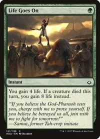 Life Goes On - Hour of Devastation - Magic: The Gathering card