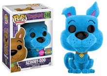 Scooby-Doo!: Scooby-Doo (Blue) (Limited Edition) (Flocked) (SDCC 2017 Exclusive) - Pop! Vinyl - Funko card