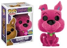 Scooby-Doo!: Scooby Doo (Magenta) (Limited Edition) (Flocked) (SDCC 2017 Exclusive) - Pop! Vinyl - Funko card