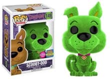 Scooby Doo!: Scooby-Doo (Lime) (Limited Edition) (Flocked) (SDCC 2017 Exclusive) - Pop! Vinyl - Funko card